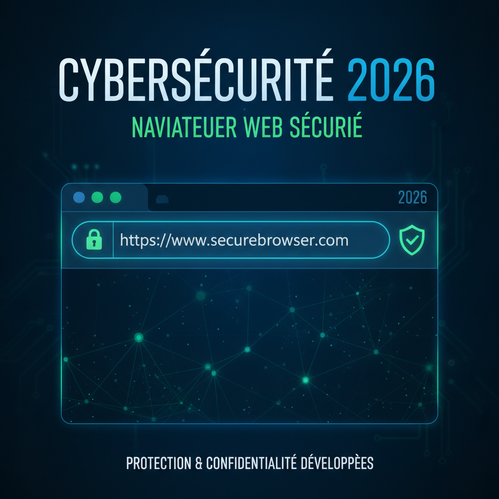 Illustration sécurité navigation web 2026